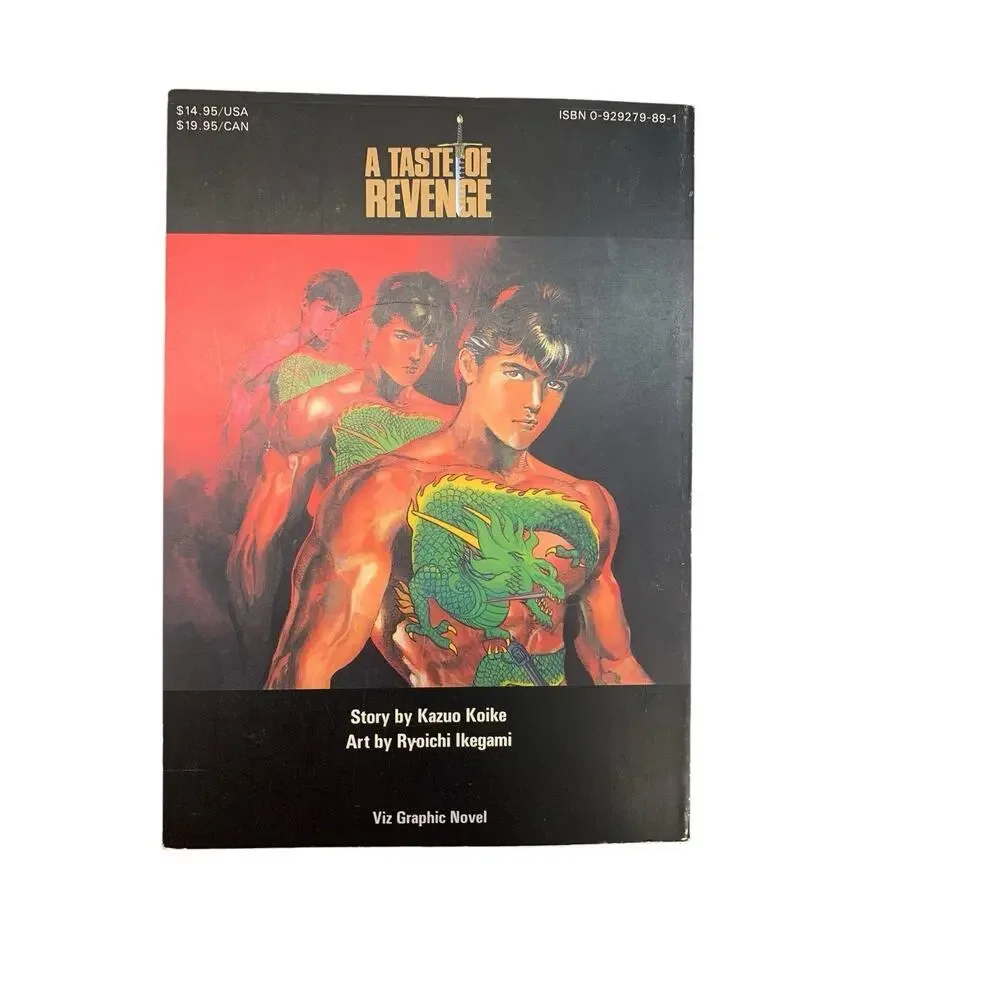 A Taste of Revenge, Ryoichi Ikegami, Kazuo Koike, Volume 1, 1st Edition, 1992‎